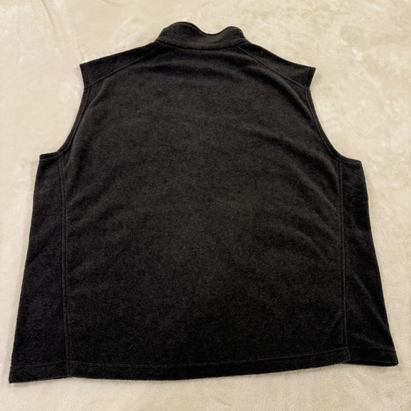 Columbia men’s grey fleece zip vest in size XXL - Picture 3 of 11